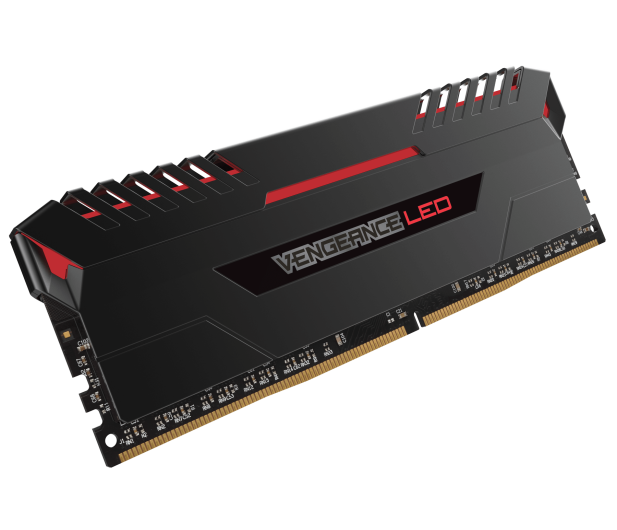 CORSAIR DDR4 Vengeance LED 16GB/3000 (2*8GB) RED LED CMU16GX4M2C3000C15R - 390111 - zdjęcie 3